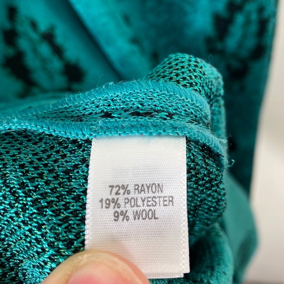 St. John Floral Cascade Jacquard Knit Sheath Dress - Picture 9 of 10